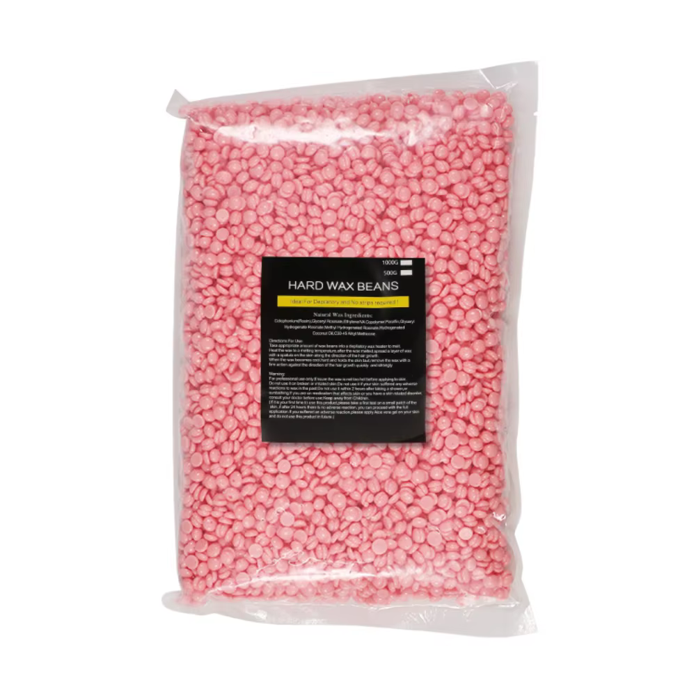 500 g/paquet cire haricots dépilatoire Film chaud granulés élimination Bikini visage cheveux jambes bras épilation