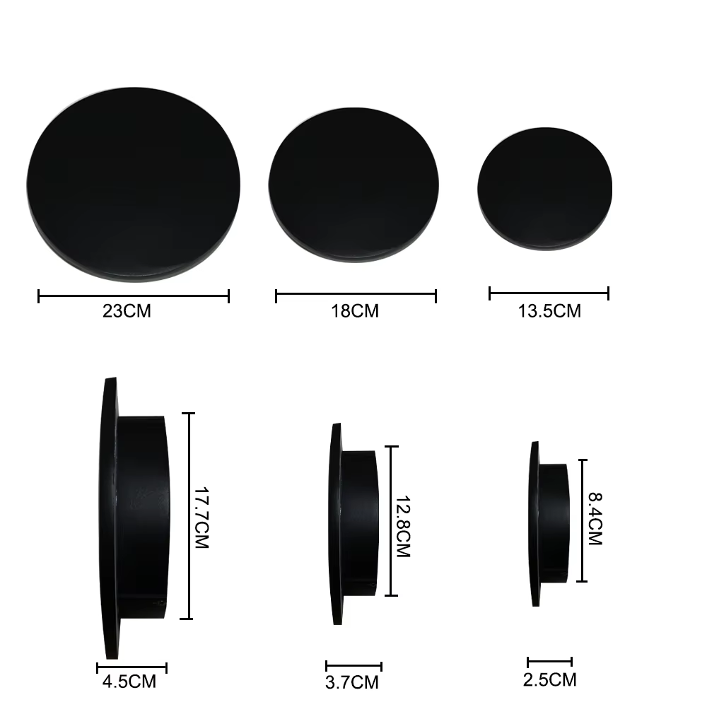 Applique Murale Ronde Imperméable en Aluminium, Éclairage d'Extérieur, Idéal pour une Véranda ou une Cour