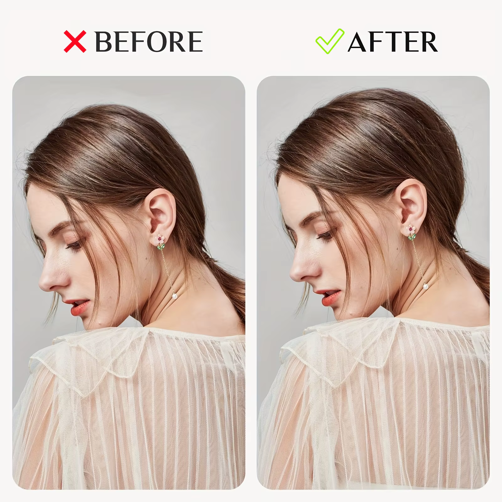 Outil accessoire pour cheveux moelleux