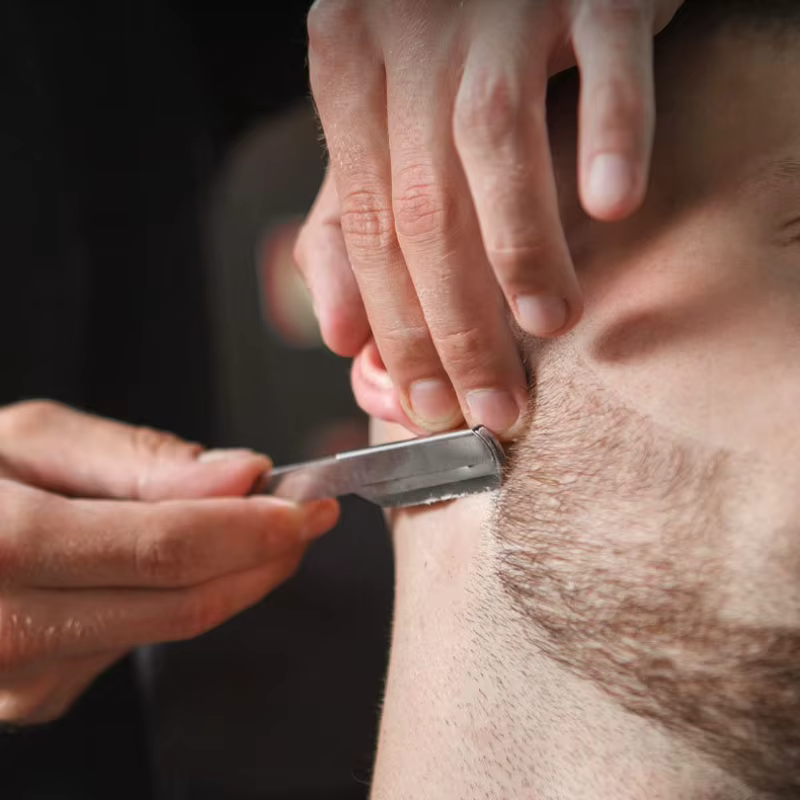 Rasoir léger classique pour barbier