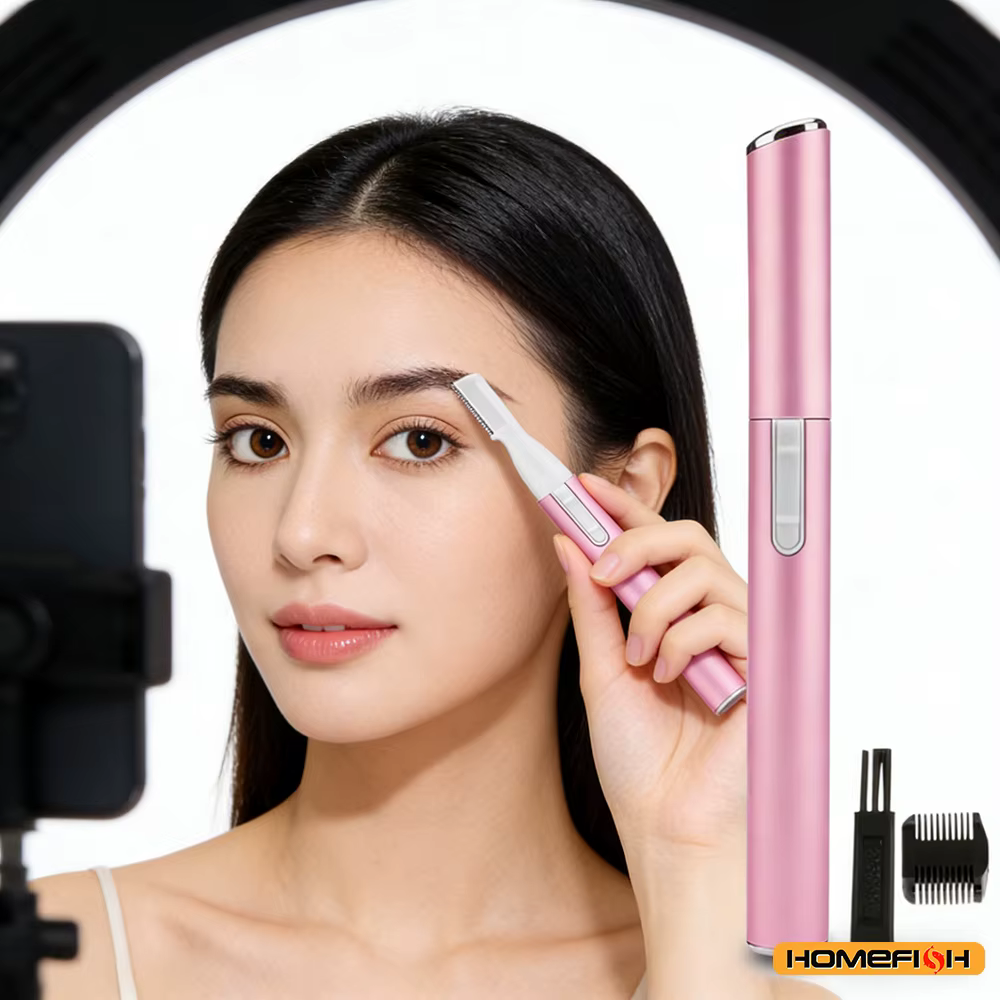 Mini rasoir électrique pour sourcils et épilateur pour le visage
