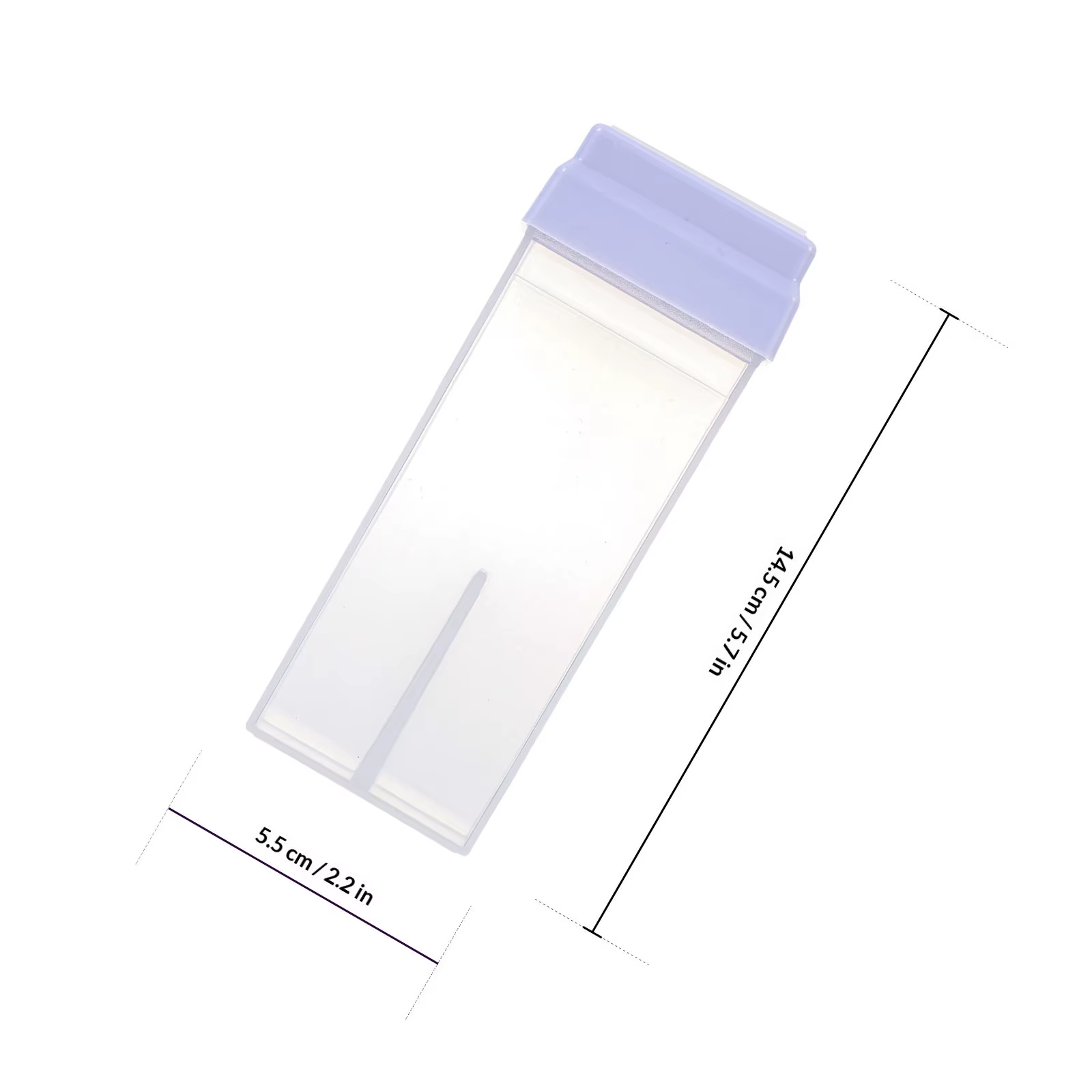 Bouteilles de cire dépilatoire rechargeables