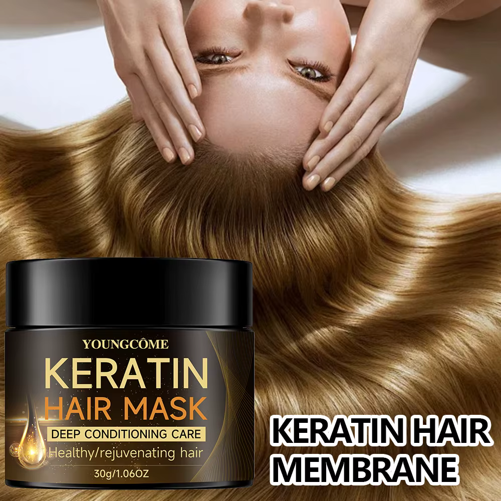Masque capillaire magique à la kératine