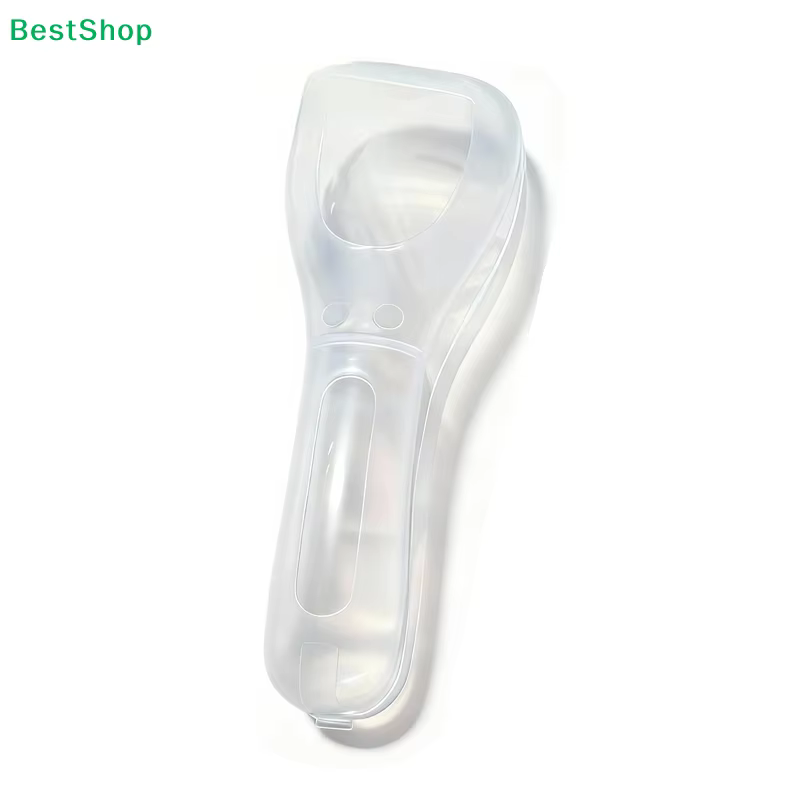 〔R〕Étui de voyage transparent en plastique pour rasoir