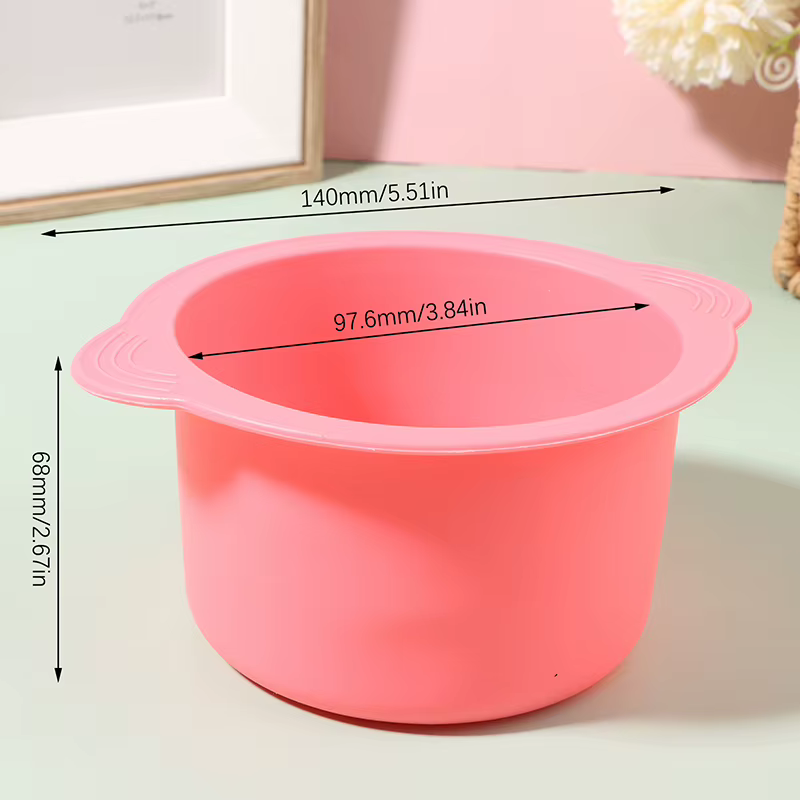Bols en silicone épais et résistants à la chaleur pour chauffe-cire