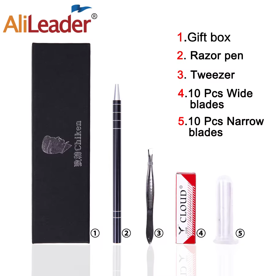 Stylo rasoir pour cheveux
