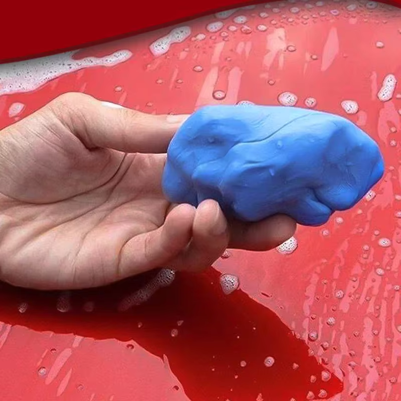 Boue magique de lavage de voiture, cirage de détail de voiture, barre d'argile de nettoyage, forte Force pour enlever la boue volcanique, accessoires de voiture