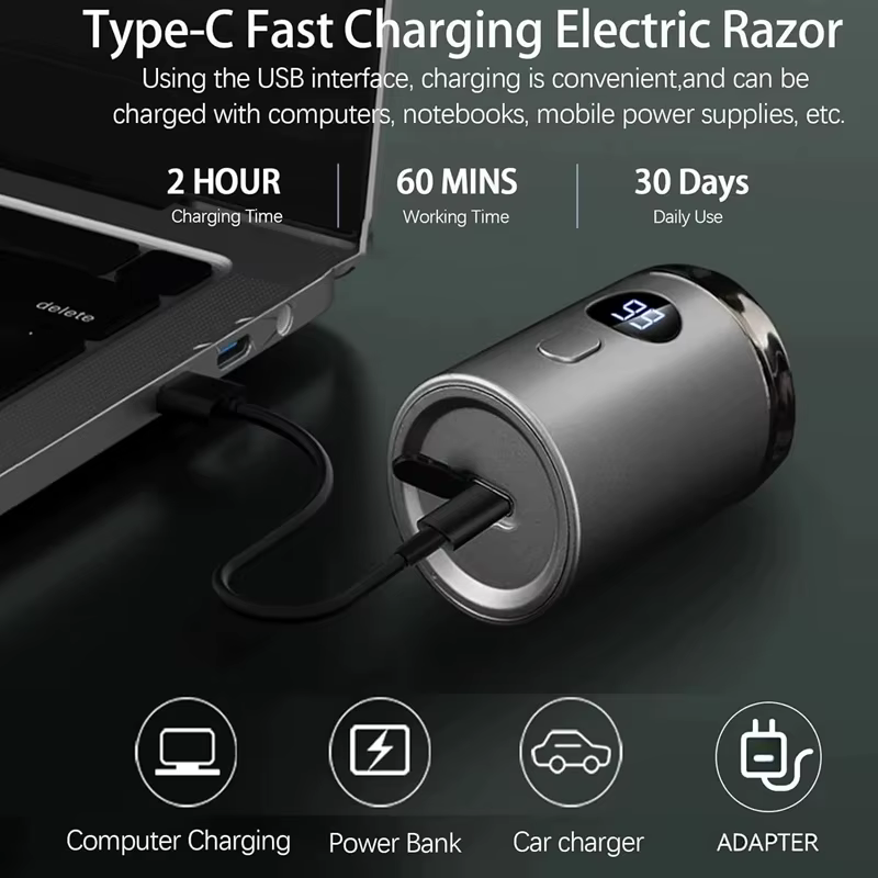 Mini rasoir électrique pour homme