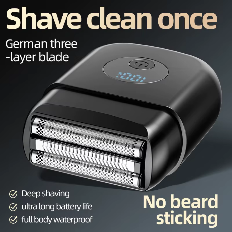 Rasoir électrique portable de voyage pour hommes