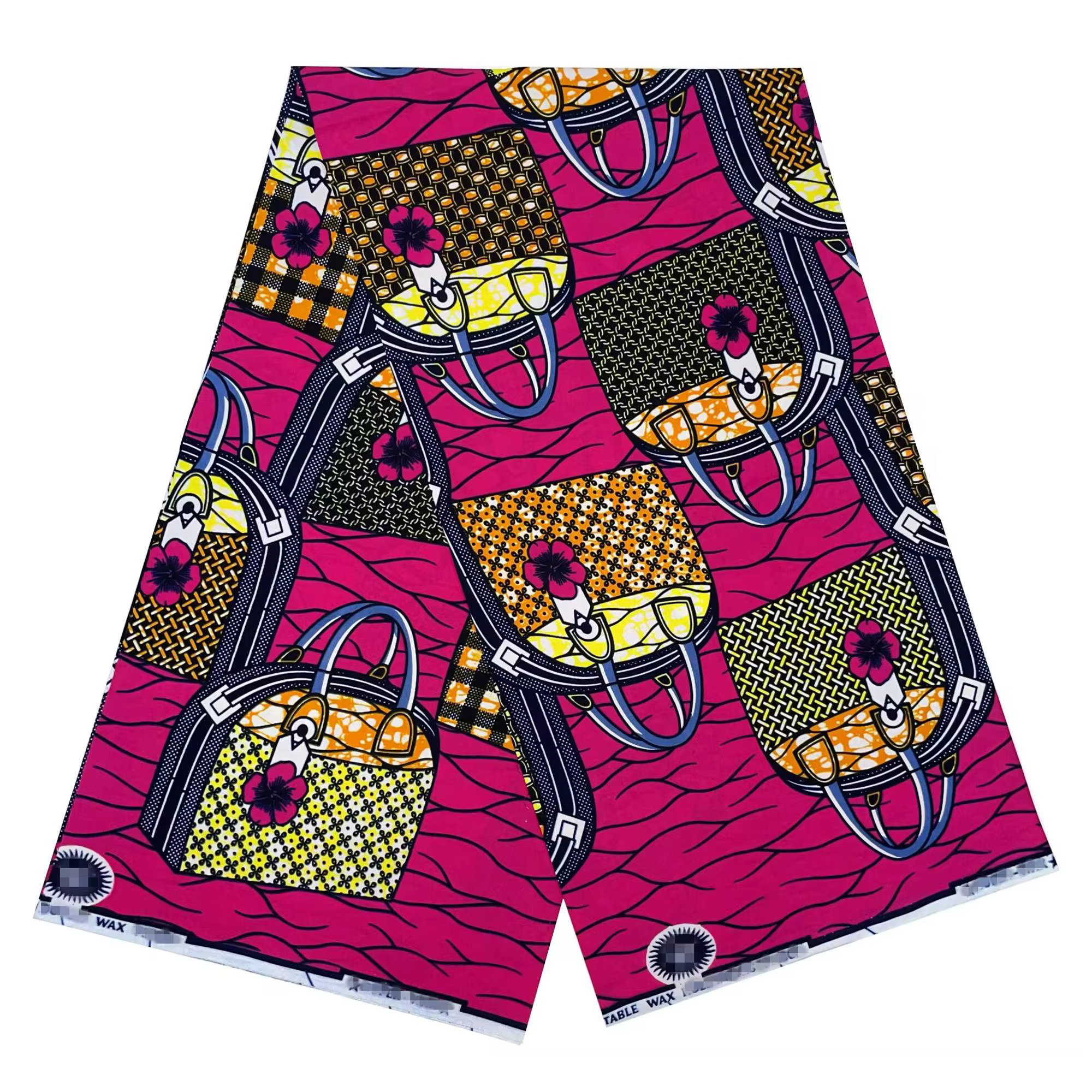Véritable Super V véritable cire garantie cire imprimée véritable hollandais hollandais pagne robe africaine 100% coton tissu 6 Yards Batik