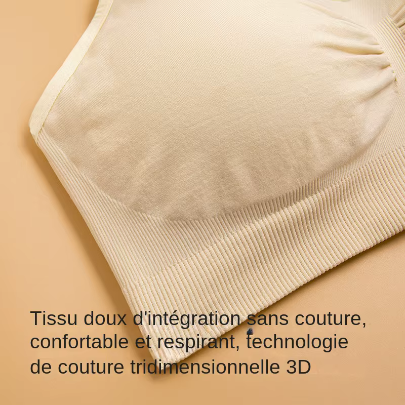 Soutien-gorge d'allaitement grande taille de haute qualité, sous-vêtements d'allaitement respirants pour femmes, soutien-gorge de maternité sans couture, Push Up