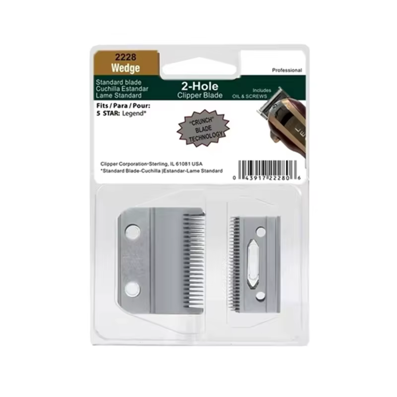 Lame de rechange Wedge Clipper 2228 compatible avec les tondeuses à cheveux Wahl Professional 5 Star Series Legend 8147