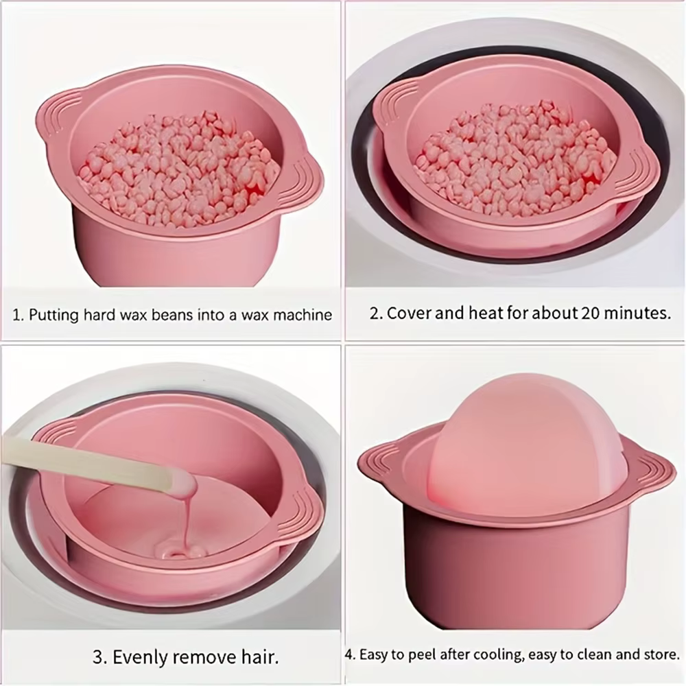 Ensemble d'accessoires d'épilation en Silicone pour femmes