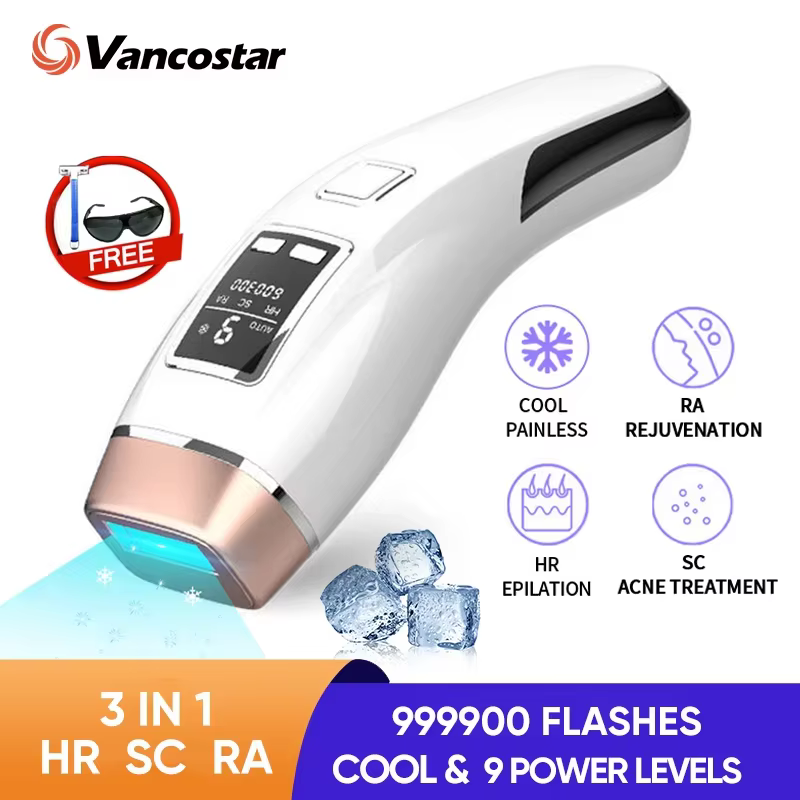 Vancostar-Épilateur laser 4 en 1