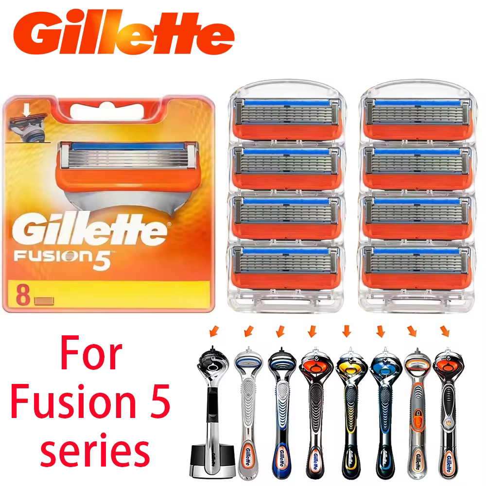 4/8/12 pièces lames de rasoir Gillette