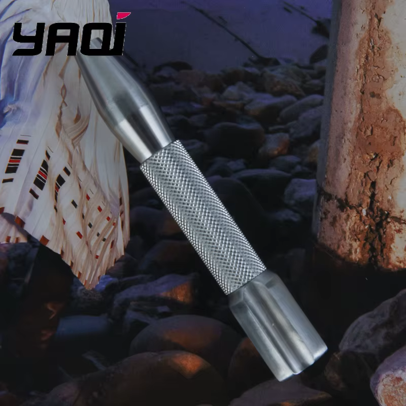 Yaqi Razzo Rocket Manche de rasoir de sécurité pour hommes en acier inoxydable