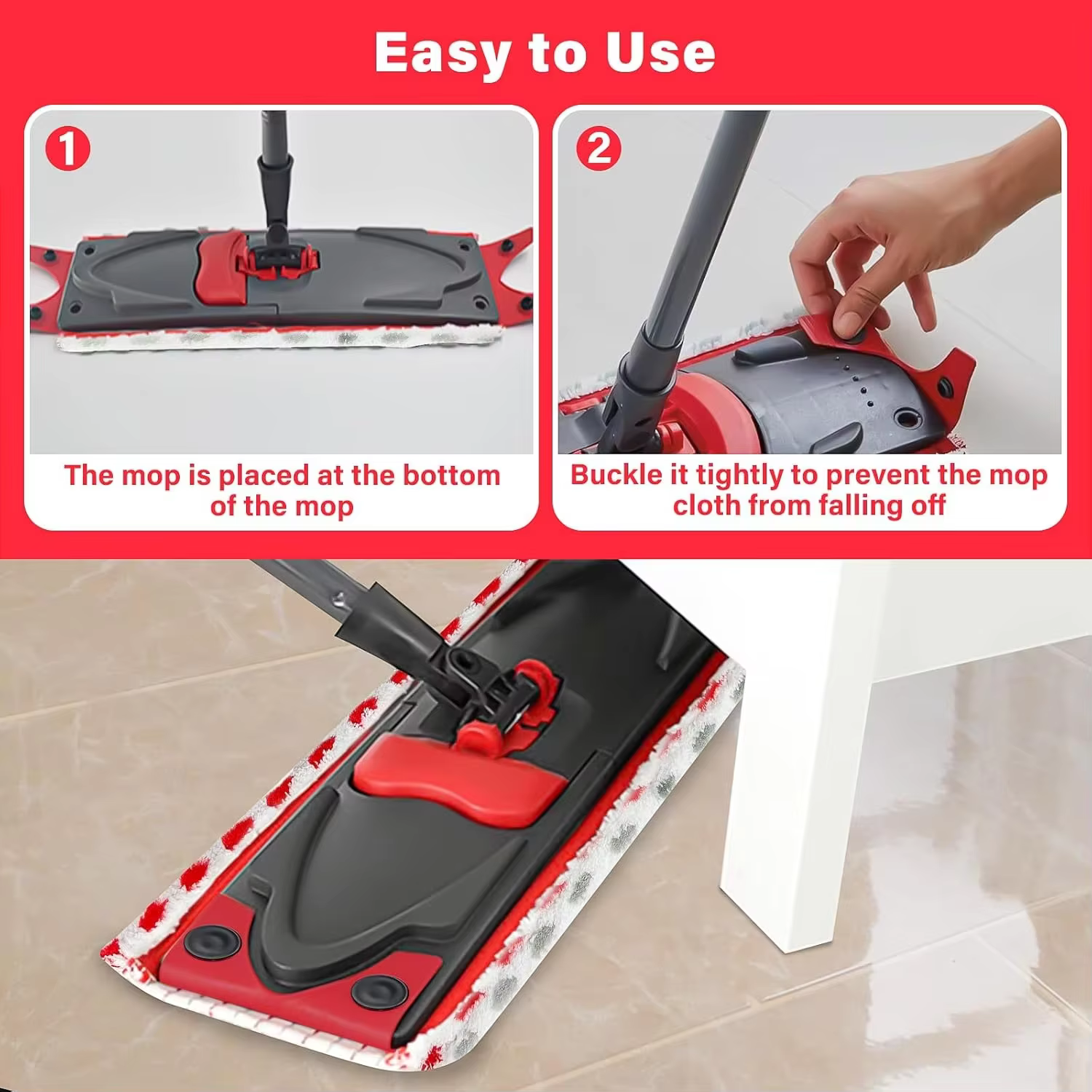 Recharges de serpillière Vileda UltraMax XL, recharges de serpillière en microfibre pour Vileda Ultramax XL, tampons de serpillière pour sols durs, pour le nettoyage des sols durs
