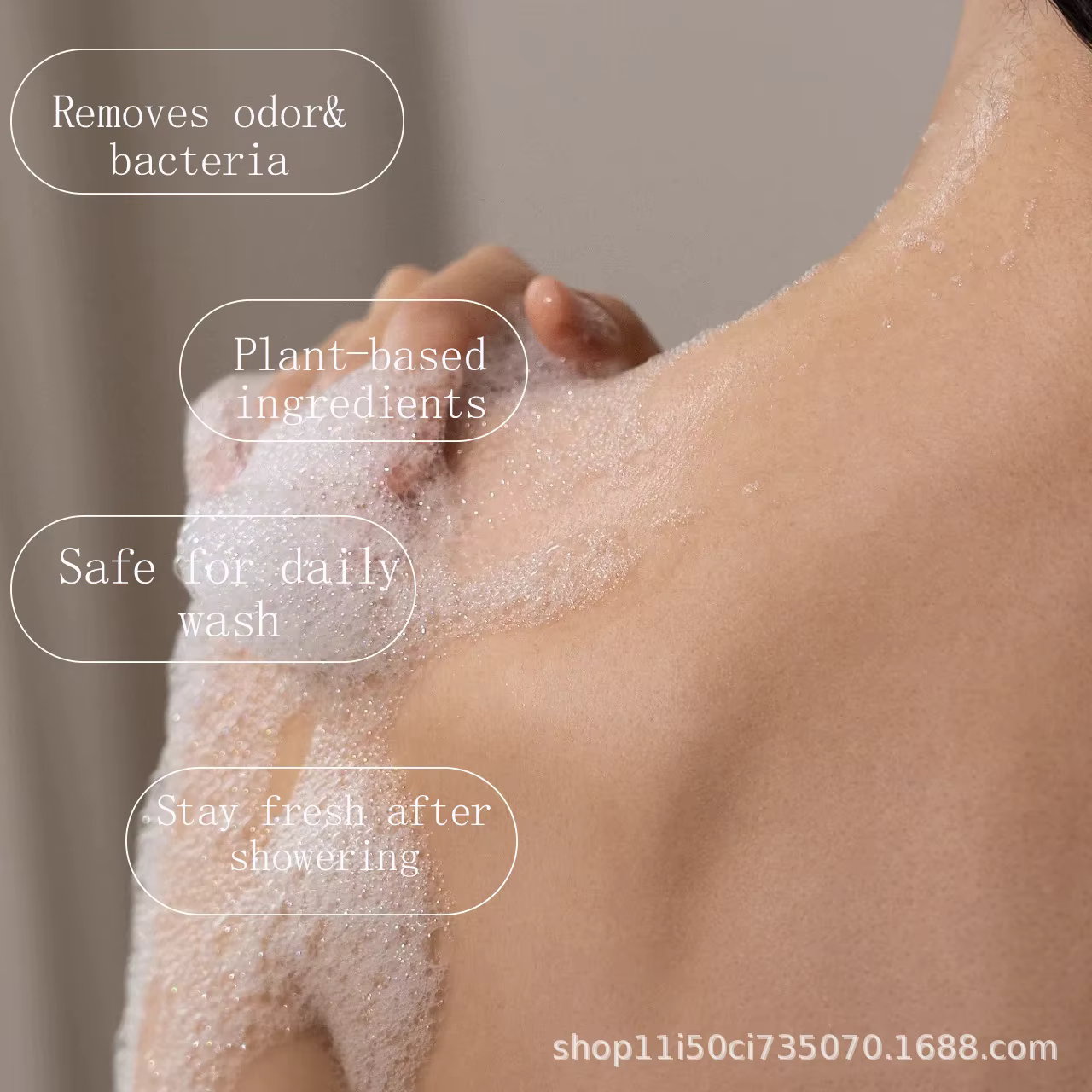 RefreshPH Balance Lavage du corps féminin naturel hydrate et rafraîchit Nettoyage doux Soins personnels