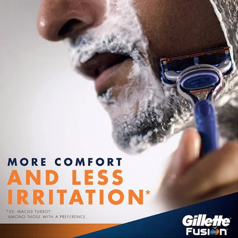 Gillette-Lame de rasoir de sécurité manuelle pour hommes