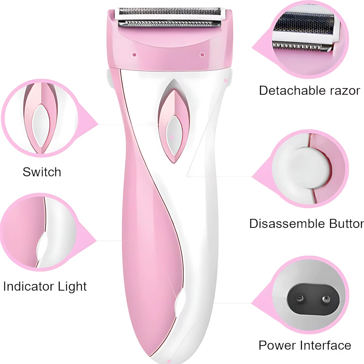 Tondeuses électriques pour femmes
