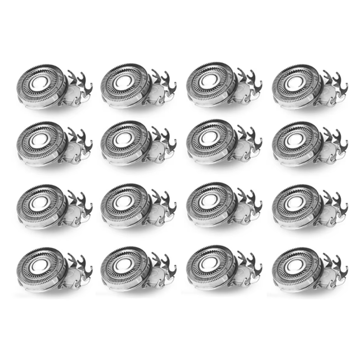 * AA60I 16 pièces têtes de rechange pour rasoir crâne Pitbull Gold PRO