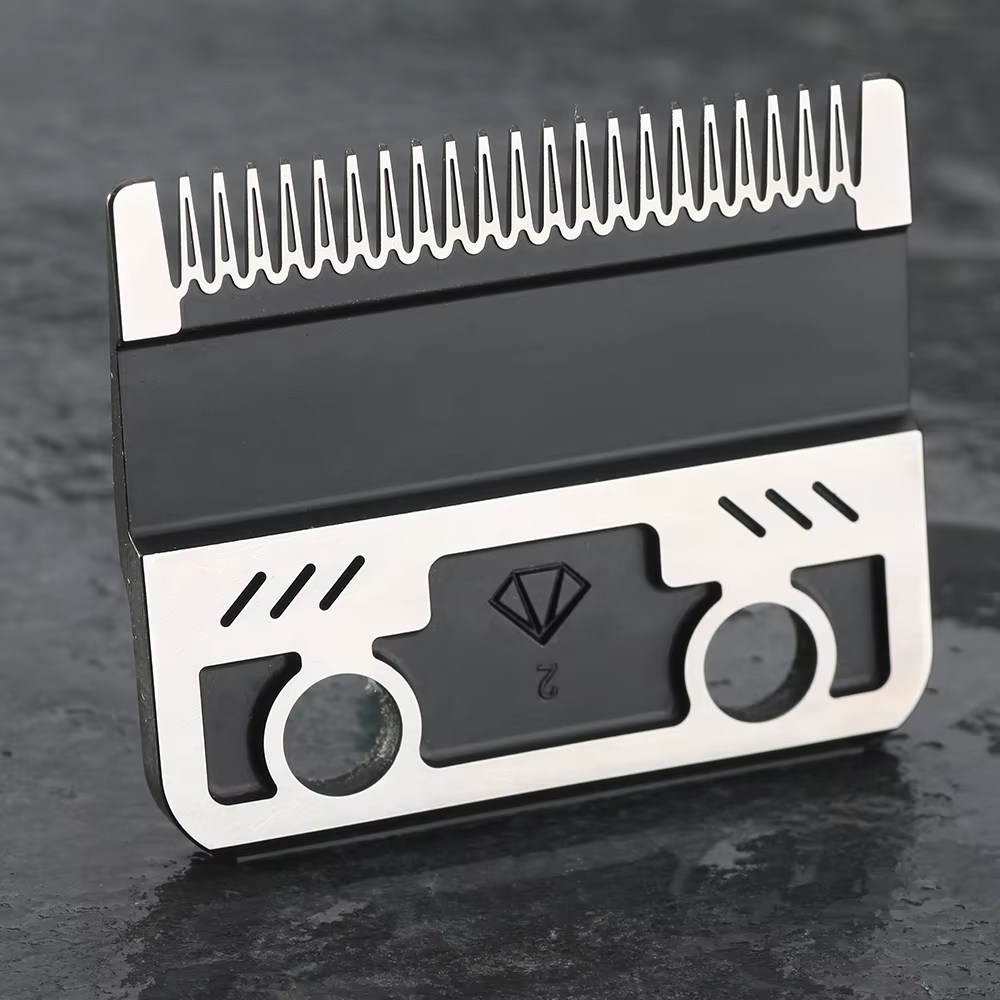 WAHFOX rainure dent conception Unique Pro 2 trous tondeuse à cheveux lames de remplacement ensemble pour Wahl