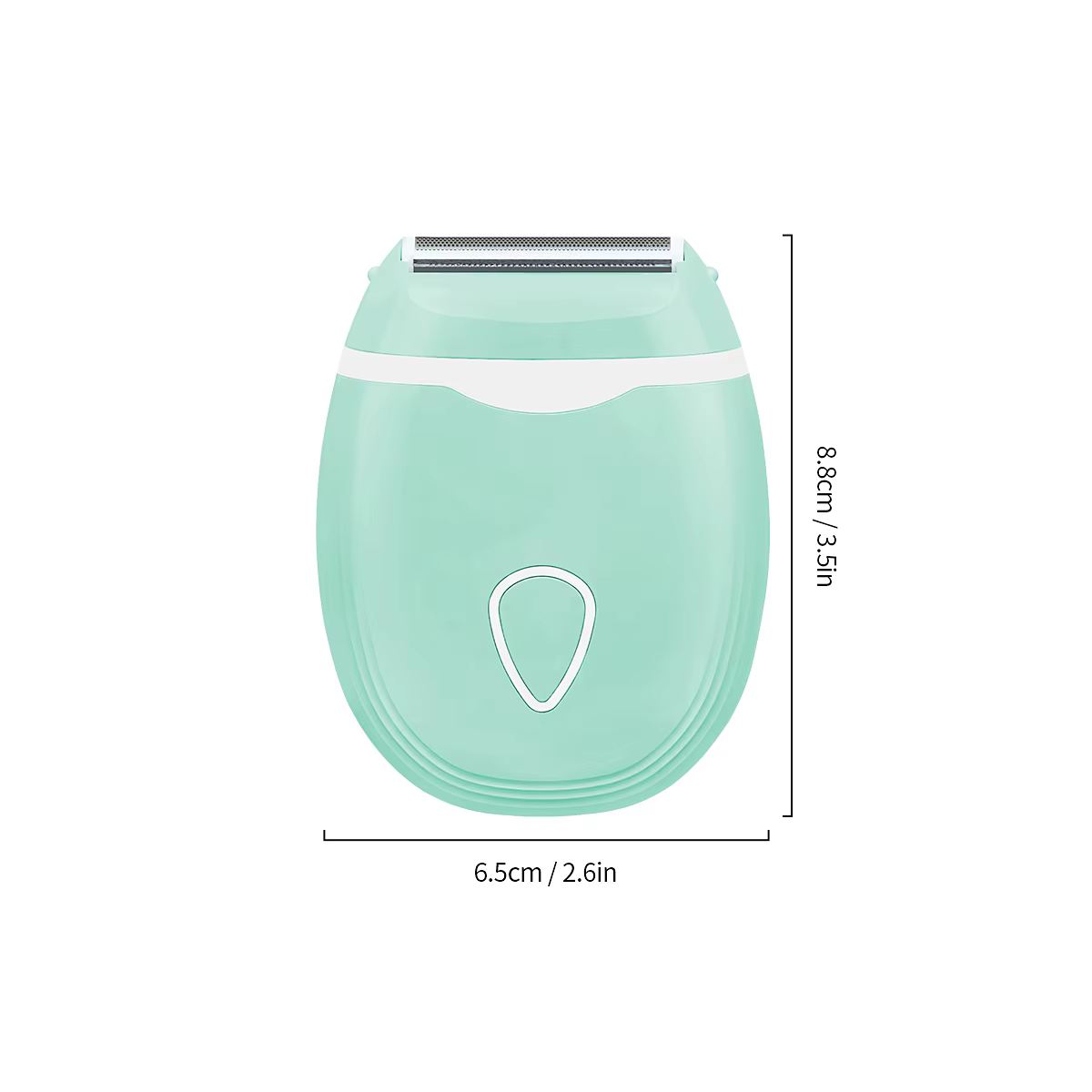 Mini épilateur électrique pour femmes : tondeuse bikini indolore