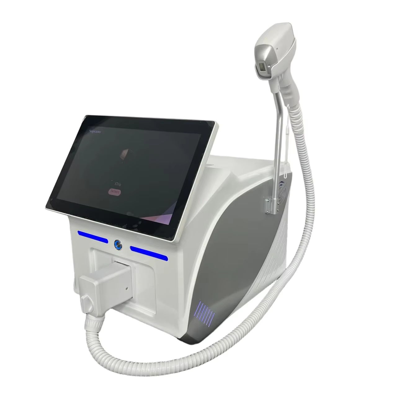 Épilateur laser YAG à poignée glacée