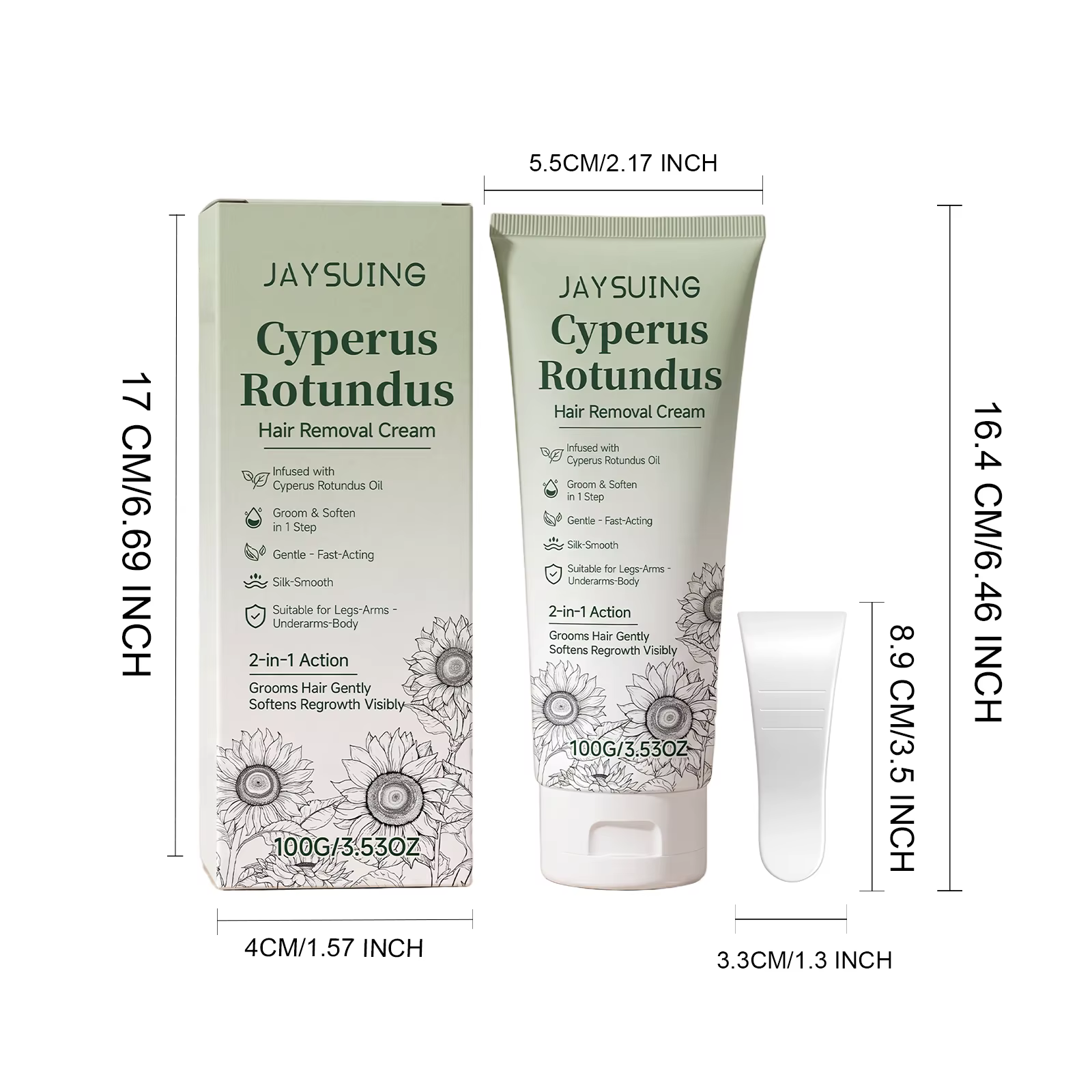Crème dépilatoire Cyperus Rotundus