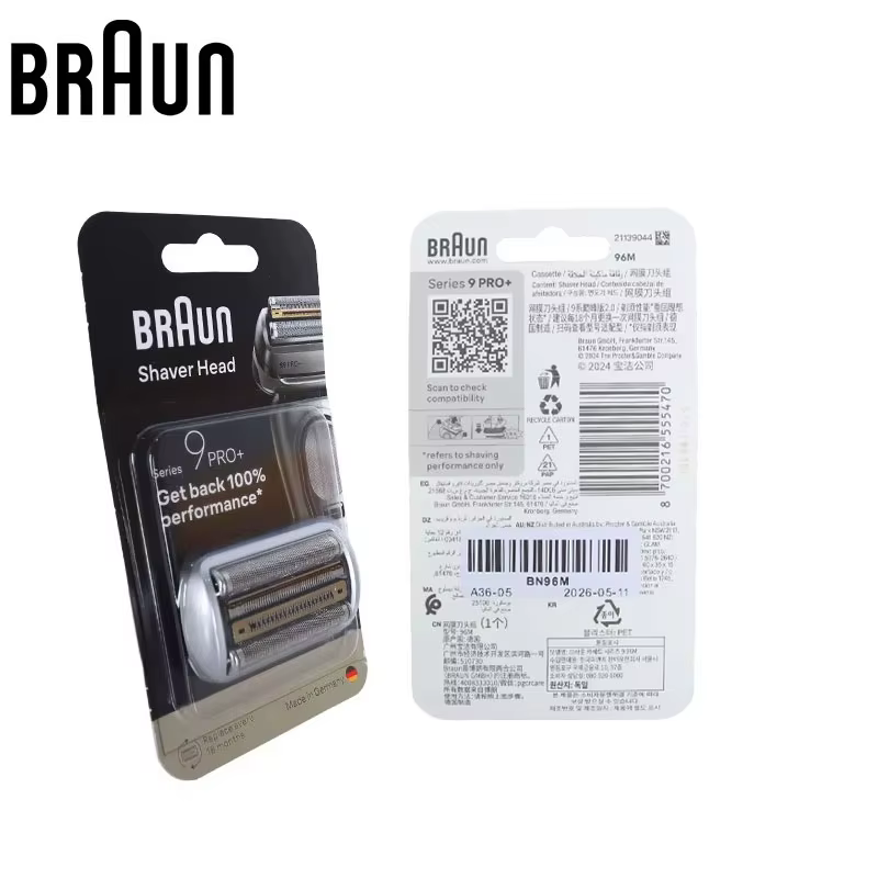 Tête de rasoir électrique pour homme Braun Series 9
