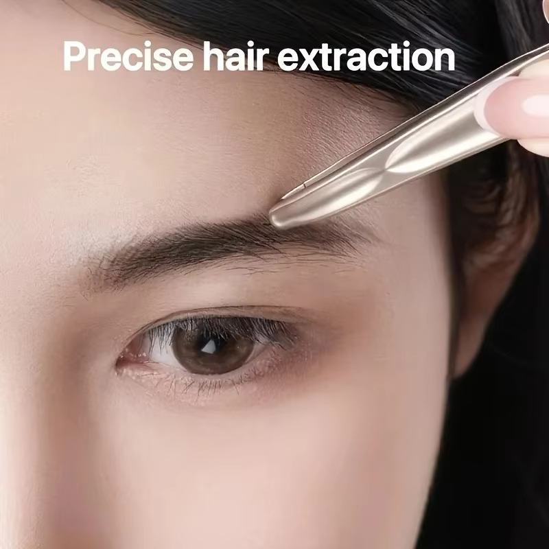Pinces à sourcils en acier inoxydable