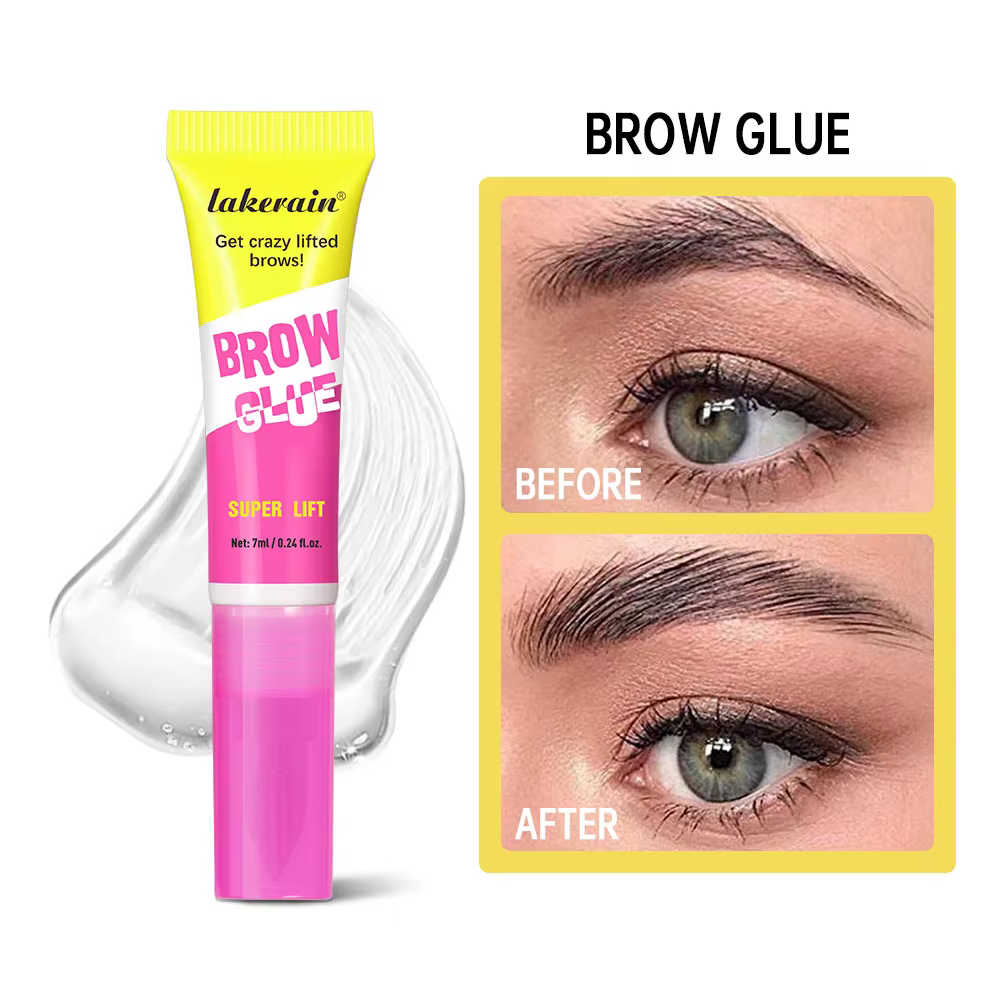 Gel de stratification des sourcils avec peigne