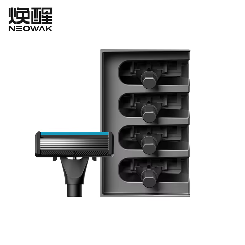 Huanxing 4 Lames de Rechange pour Rasoir