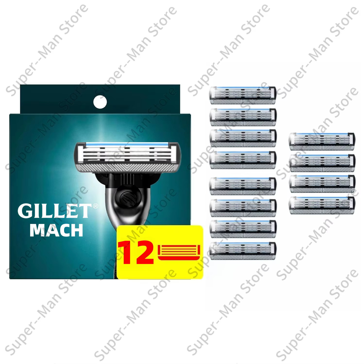 Rasoir de Précision Mach3 pour Hommes