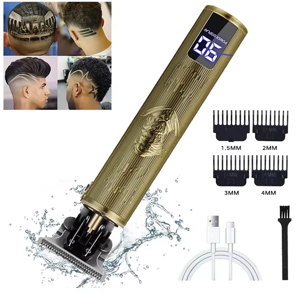 Tondeuse à cheveux électrique professionnelle pour hommes