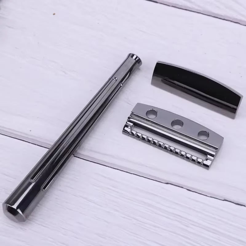 Rasoir à barbe YAQI SE Katana Globe Trotter 2026, rasoir de sécurité à lame unique pour hommes, objets de collection, cadeau d'anniversaire