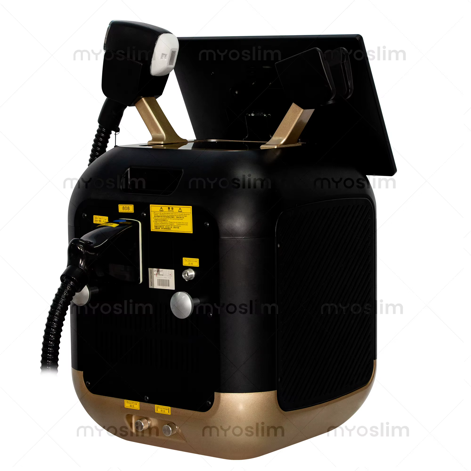 Appareil d'épilation au laser à diode FAC Ice Platinum 4 Waves 755 808 940 1064nm