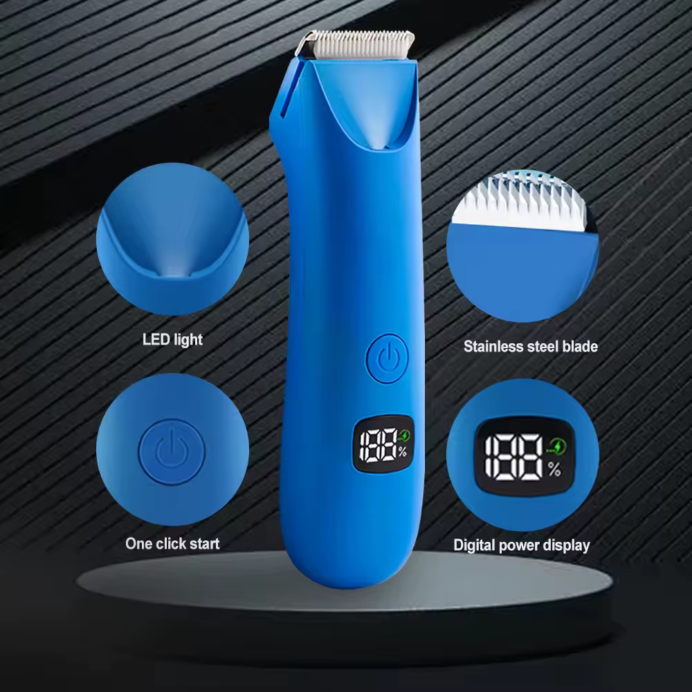 Tondeuse corps cheveux et poils pubiens pour hommes et femmes