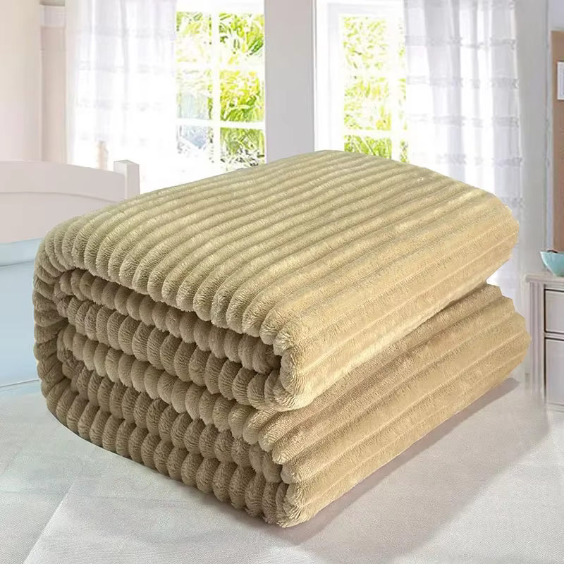 Couverture polaire verticale haute poids, douce et sans perte, pour la sieste au bureau, moelleuse et durable, adaptée à plusieurs scénarios