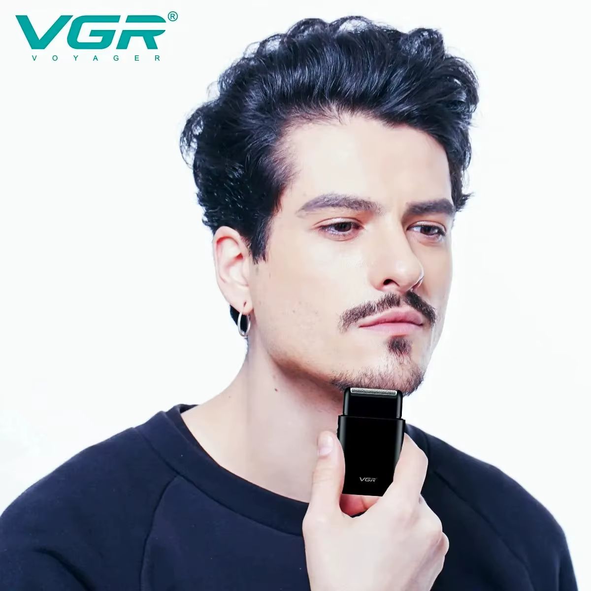 VGR Rasoir homme électrique Tondeuse barbe
