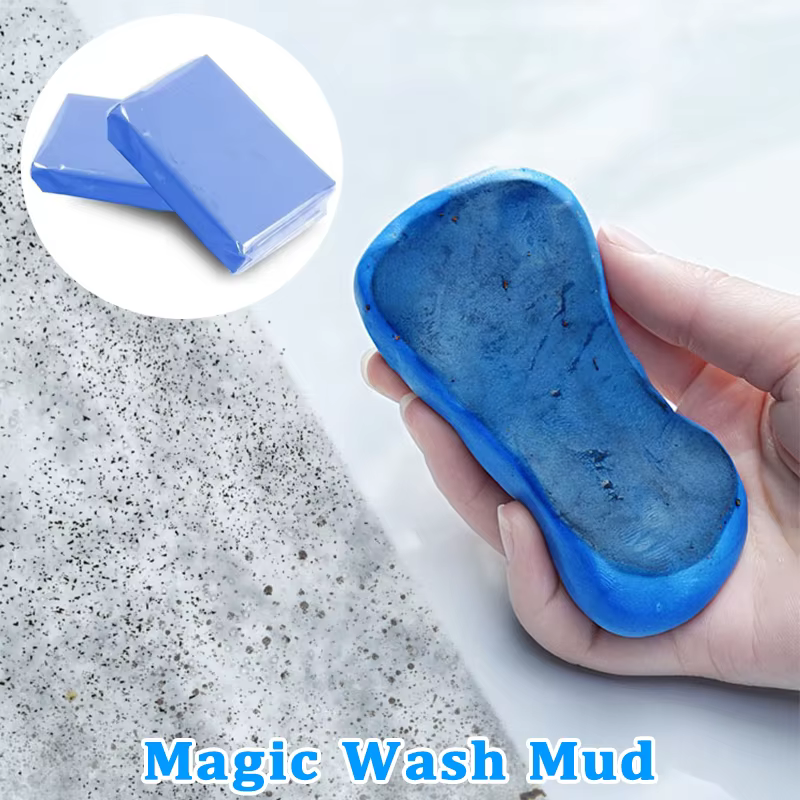 Boue magique de lavage de voiture, cirage de détail de voiture, barre d'argile de nettoyage, forte Force pour enlever la boue volcanique, accessoires de voiture
