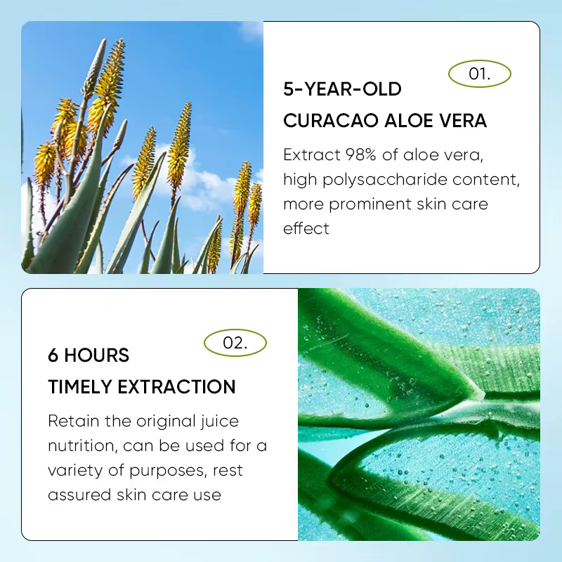 Baume à l'aloe vera nourrissant, rafraîchissant, hydratant et hydratant