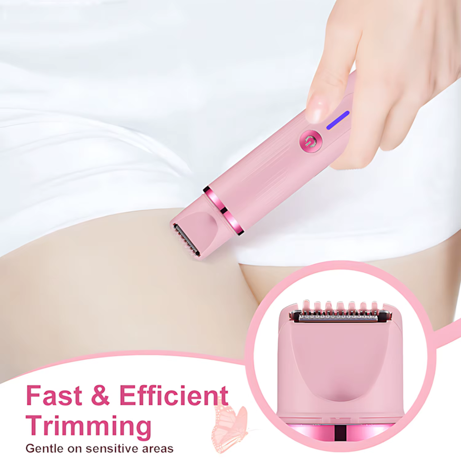 Tondeuse à cheveux électrique pour femme