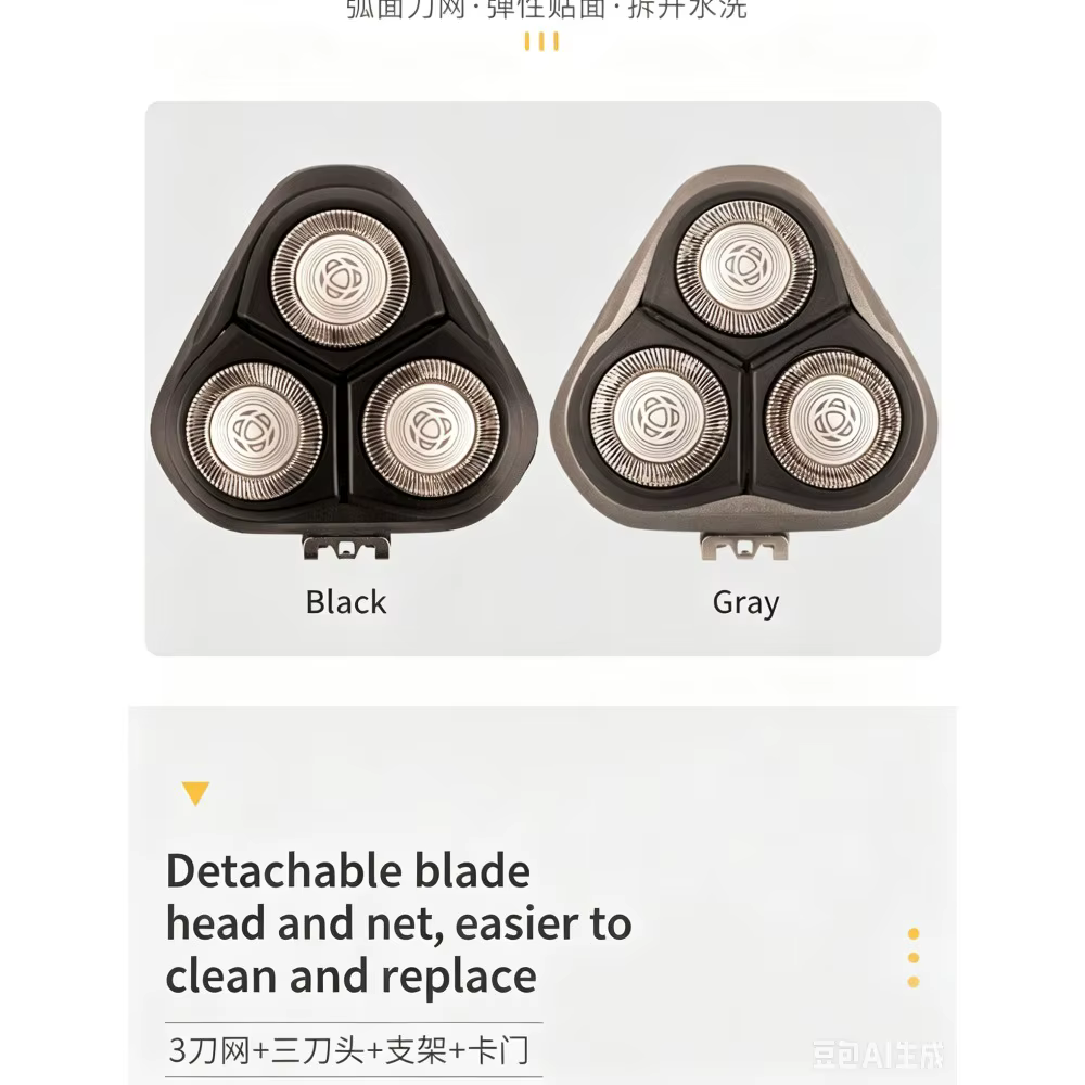 Têtes de rasoir de rechange pour Philips S3000 Series - Compatible avec S3101