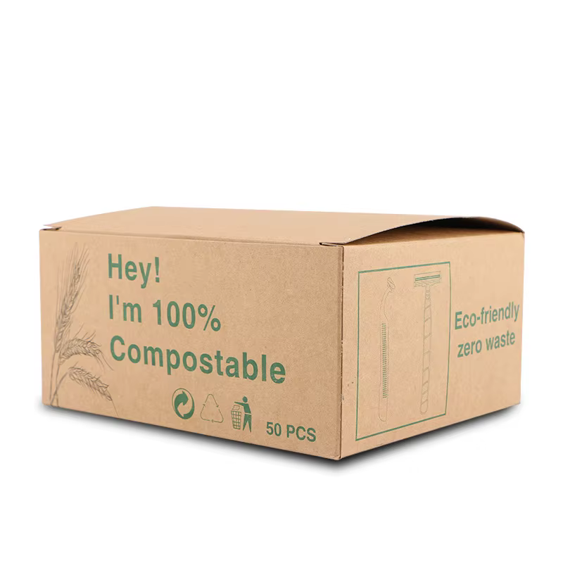 Rasoirs jetables biodégradables 20-50 pièces