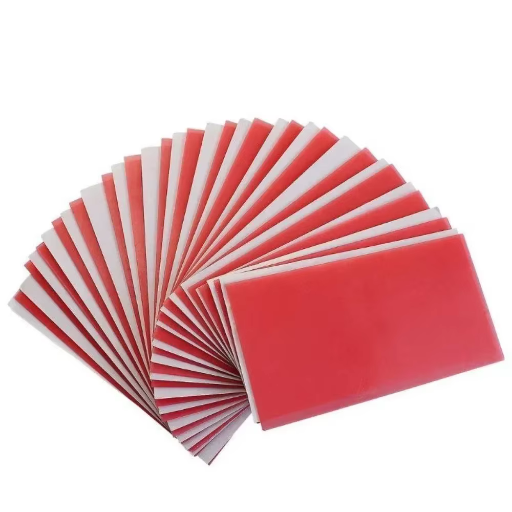 Feuilles de cire rouge pour moulage de bijoux, pour la fabrication artisanale de bijoux en or, matériel de bricolage pour orfèvres