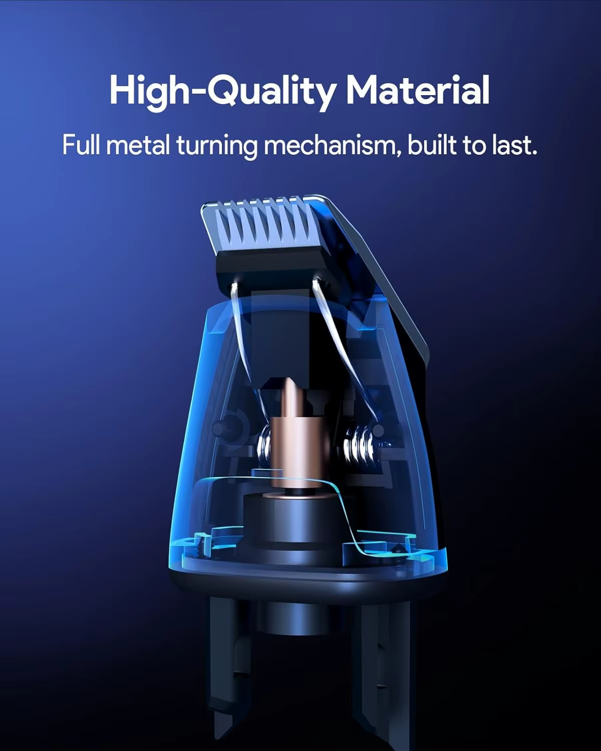 Lames de rechange pour Philips OneBlade QP2620/2630/2724 - Tondeuse de précision avec bords de sécurité arrondis et lame en acier inoxydable