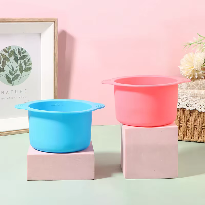 Chauffe-cire épaississement résistant à la chaleur bols en Silicone épilation cire remplacement Pot