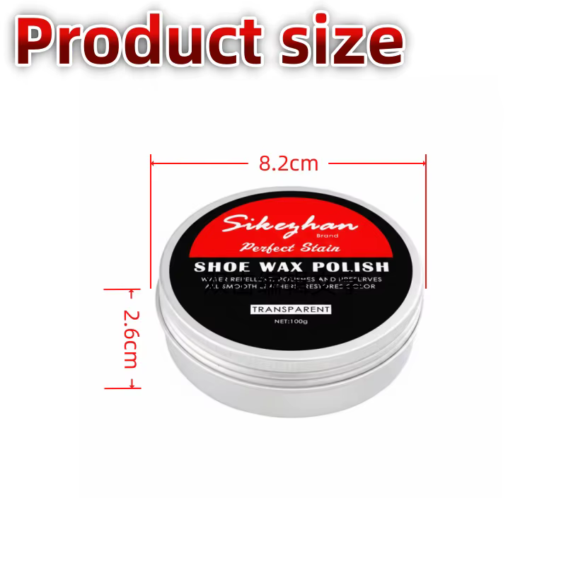 Crème de soin pour chaussures en cuir, transparente, incolore, inodore, vison, conditionnement, imperméable, protection contre la brillance, entretien des chaussures