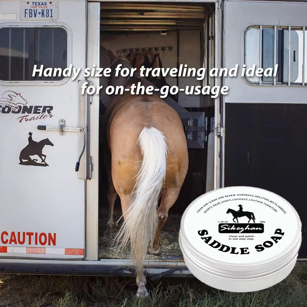 Crème de selle en cuir de qualité supérieure, revitalise et restaure, conditionnement en profondeur, imperméabilisation et rehausseur de brillance pour les punaises et les équipements de selle de chev
